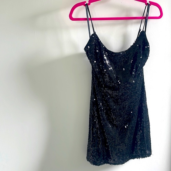 Superdown Sequin Dress - Picture 3 of 5